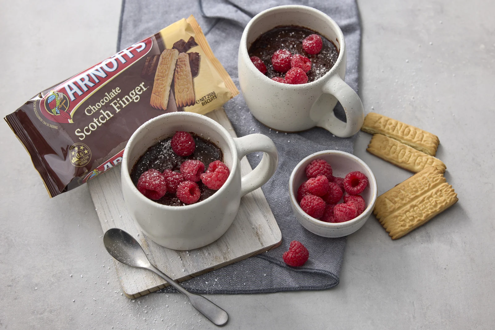 Hero Image Recipe Arnott’s Choc Scotch Mug Cake 