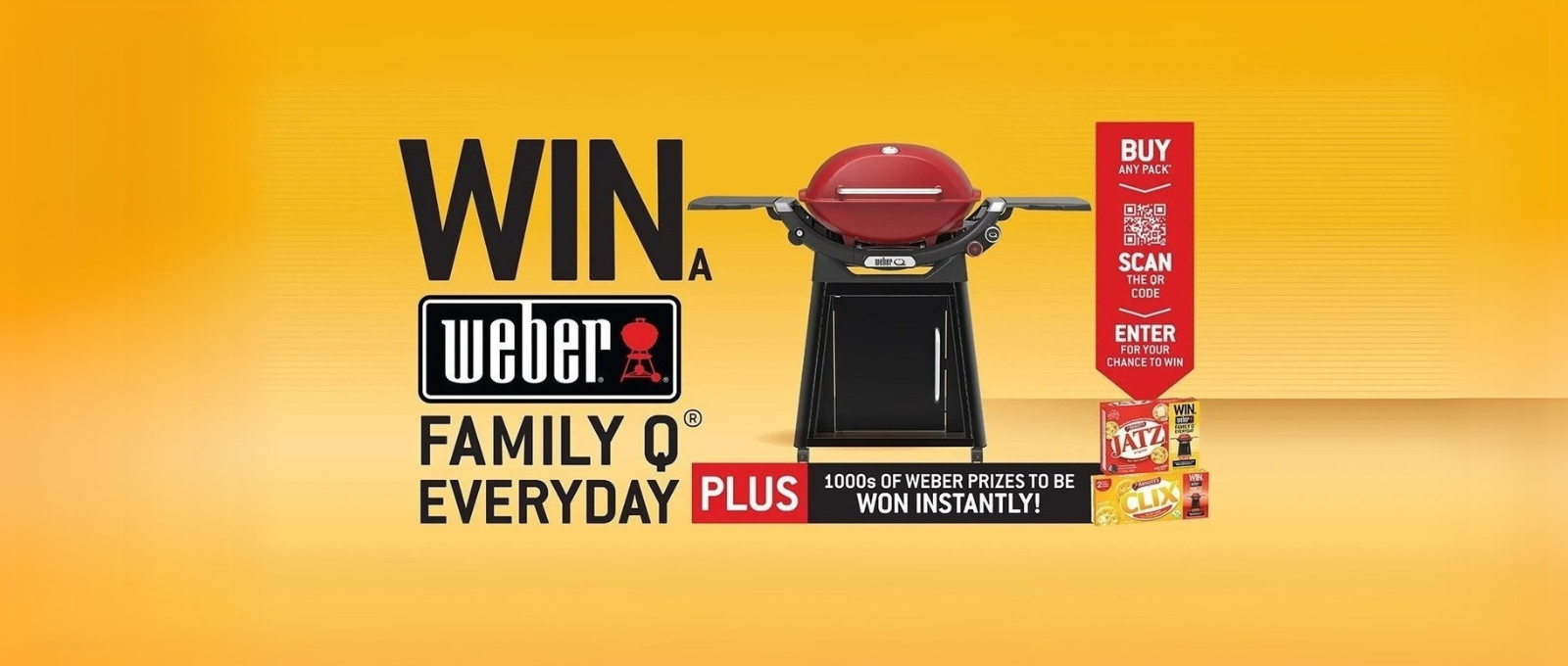 Win a Weber Family Q Everyday!