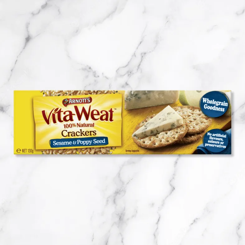 Hero Image Recipe Vita-Weat Crackers Sesame & Poppy Seed