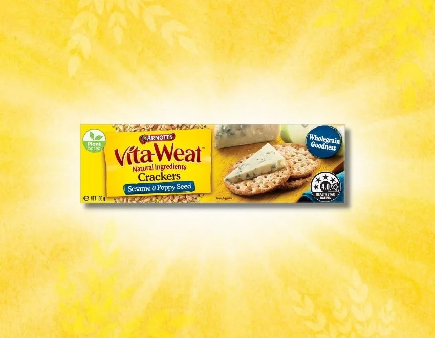 Hero Image Recipe Vita-Weat Crackers Sesame & Poppy Seed