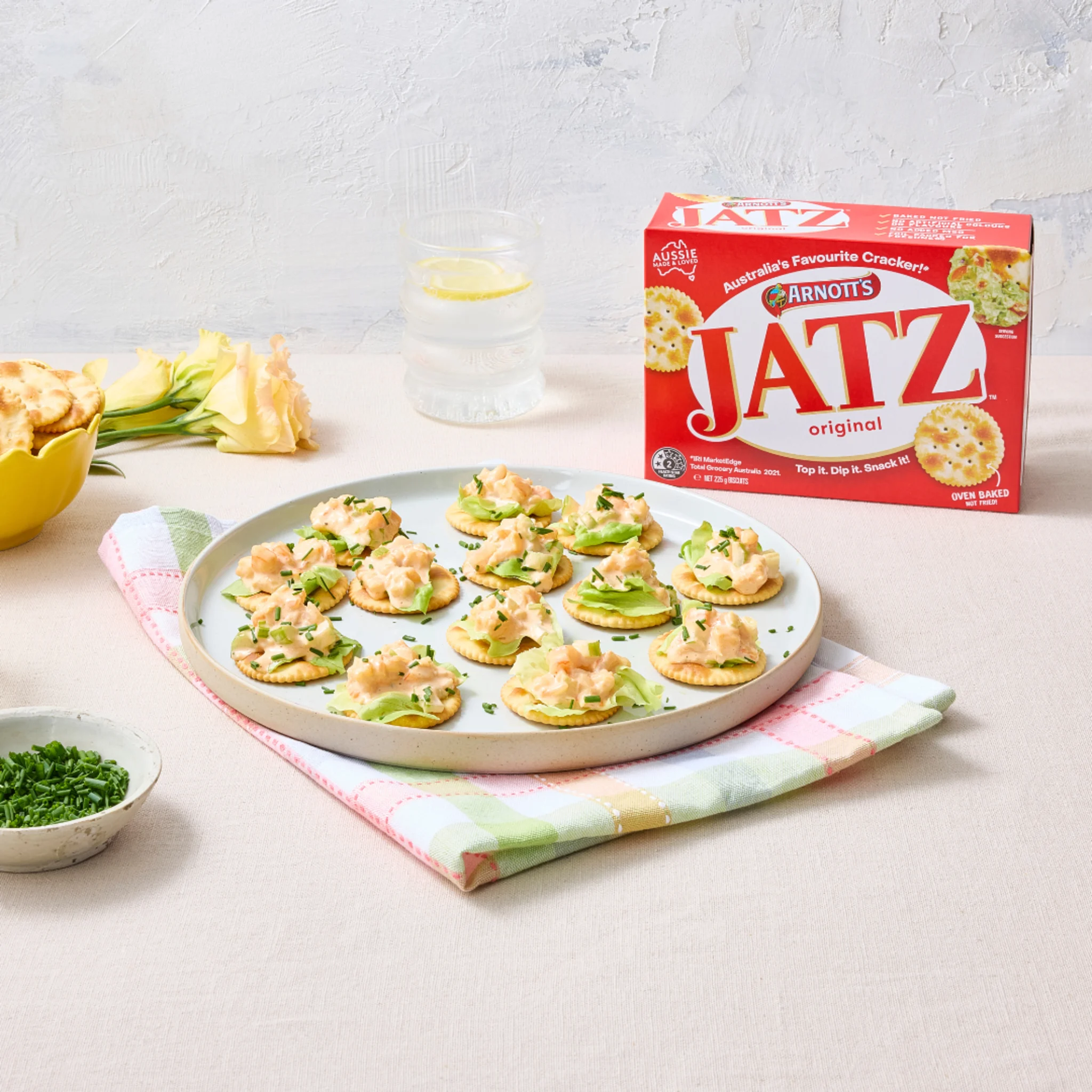 Jatz Prawn Easter Crackers
