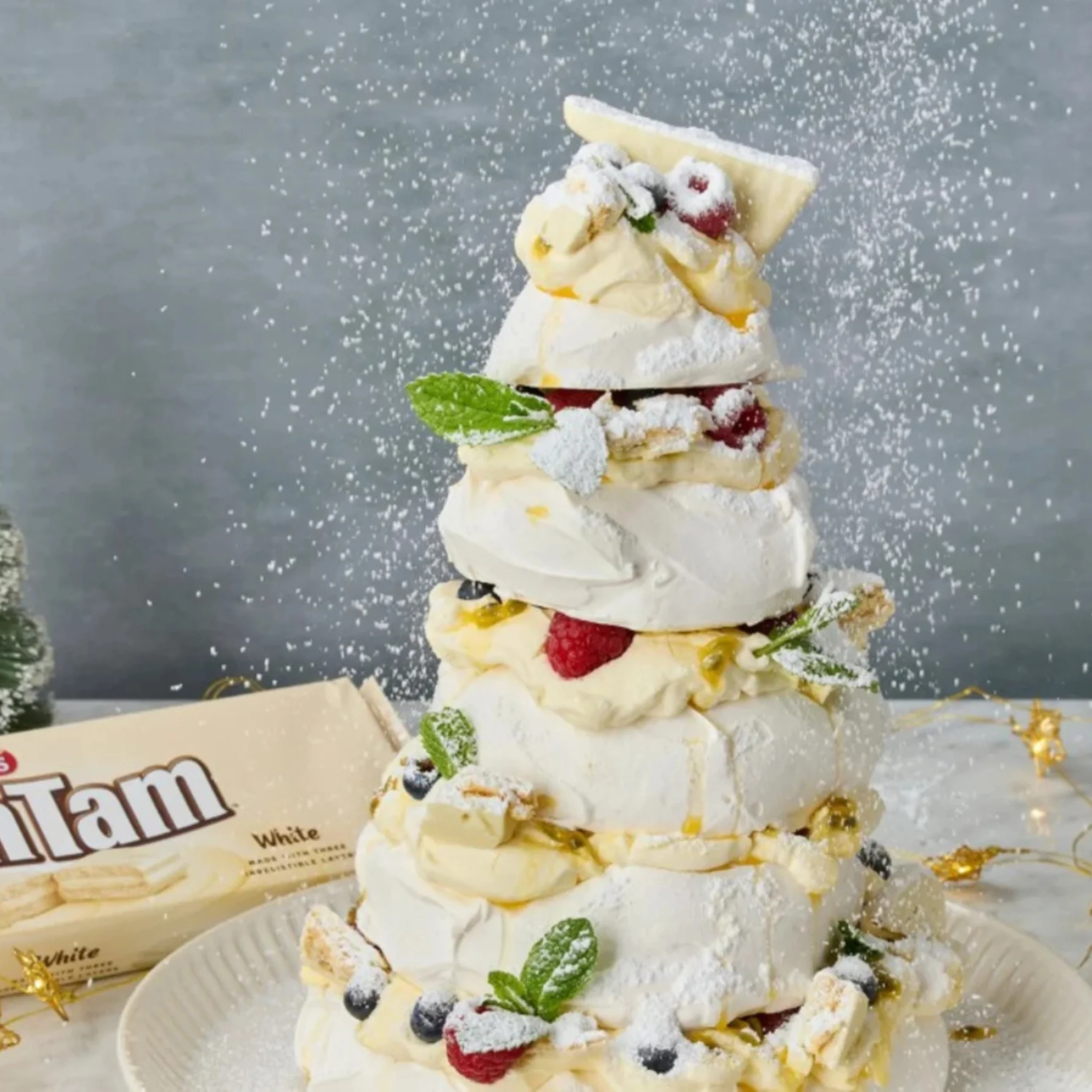 Tim Tam White Pavlova