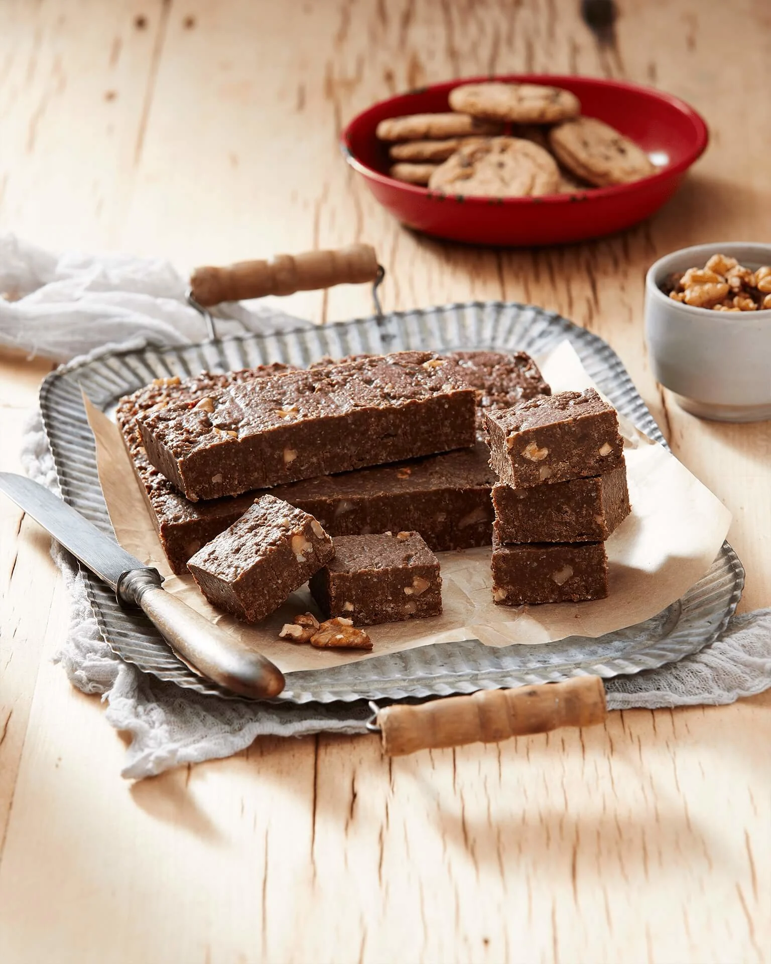 Hero Image Recipe Farmbake Chocolate Chip Hedgehog Slice