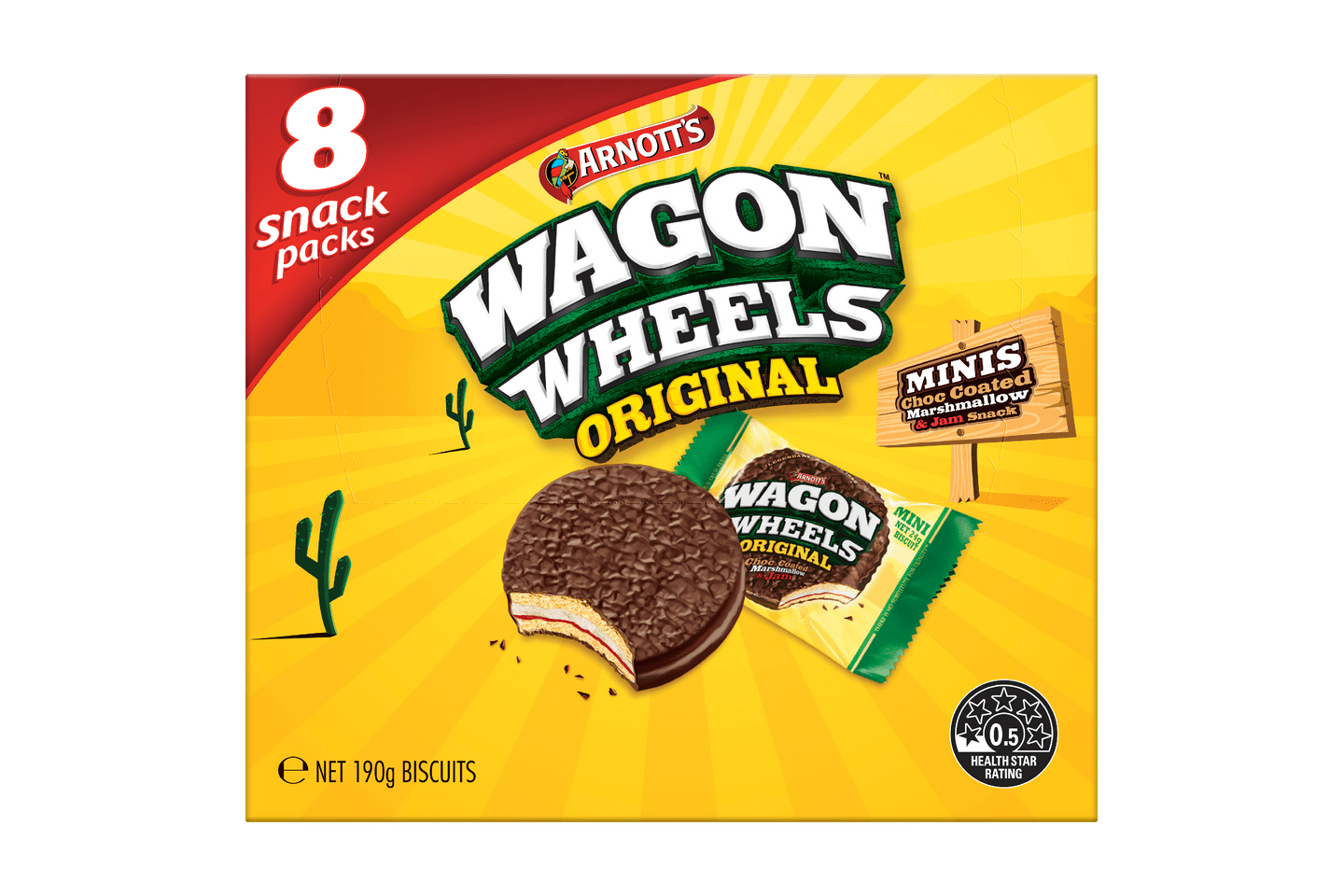 Wagon Wheels Multipack 8