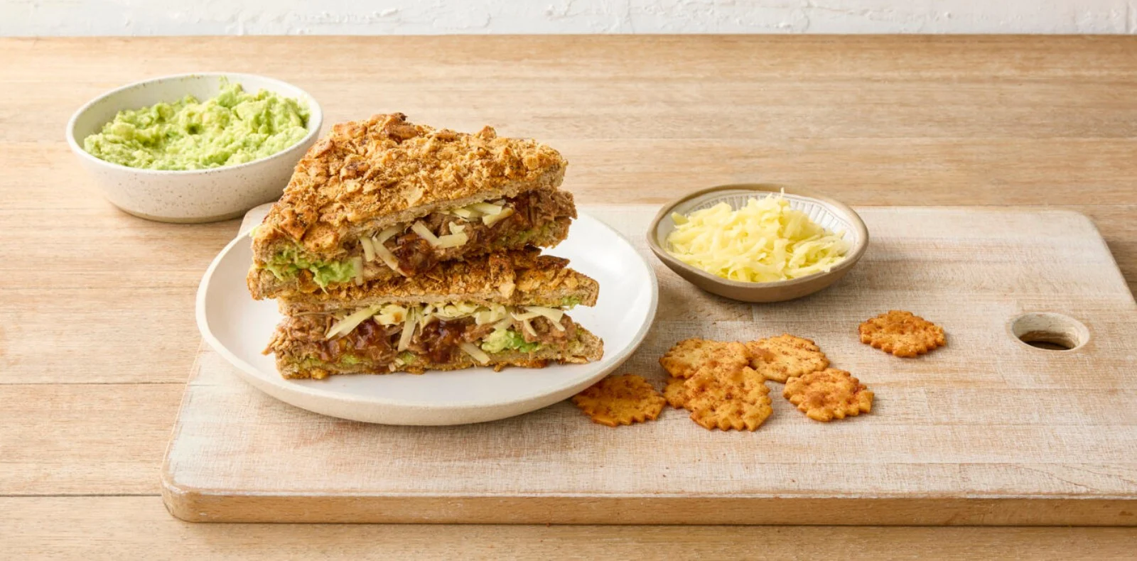 Hero Image Recipe Shapes Nacho Cheese Sandwich 