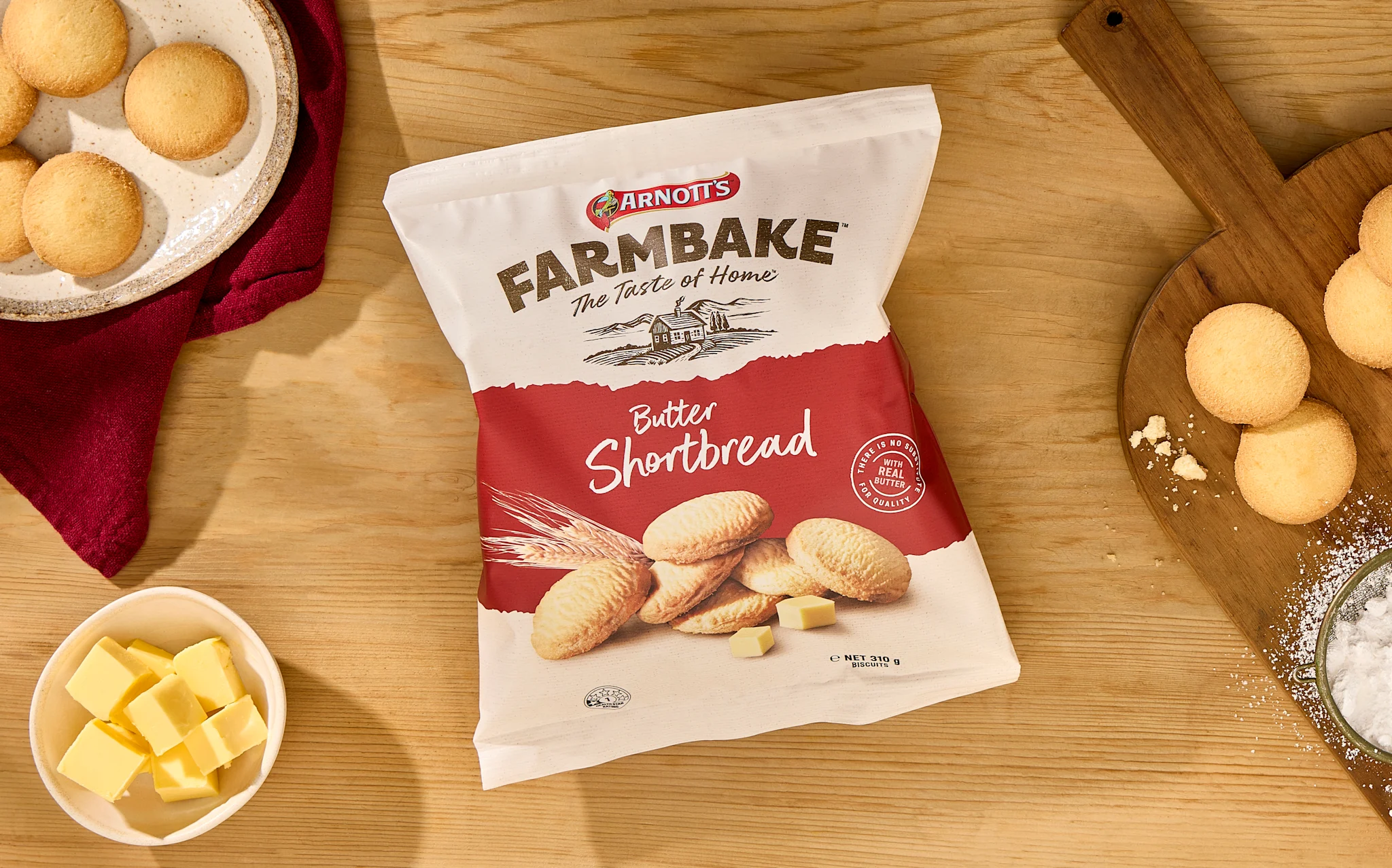 Hero Image Recipe Farmbake Butter Shortbread