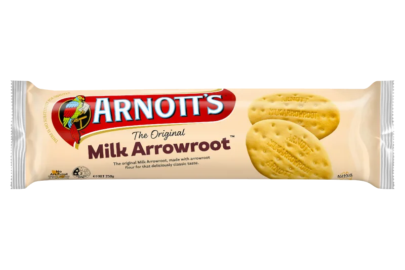 Arnotts Milk Arrowroot Lemon Slice 1087