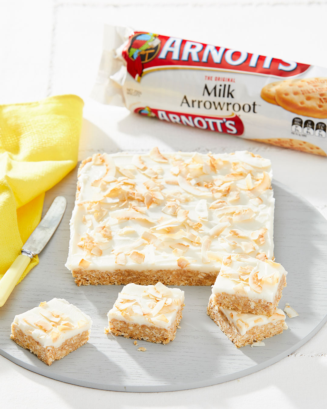 Arnott’s Milk Arrowroot Lemon Slice