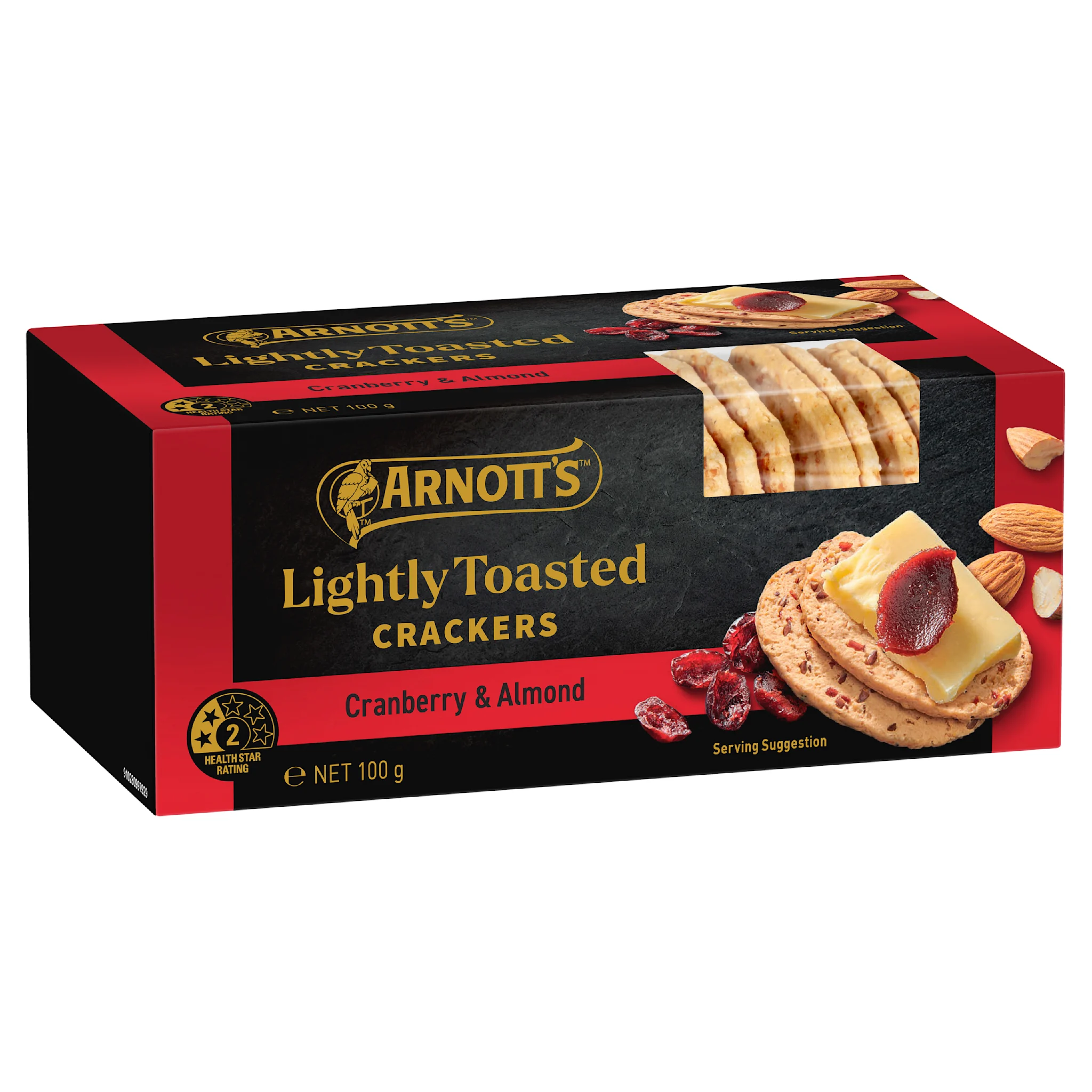 Image pack Lightly Toasted Crackers Cranberry & Almond