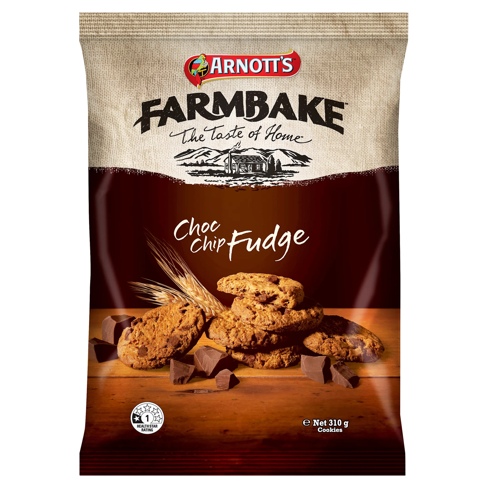 Image pack Farmbake Chocolate Chip Fudge