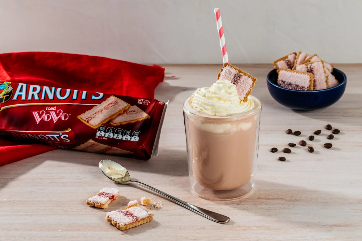 Hero Image Recipe Arnott’s Iced VoVo Iced Coffee