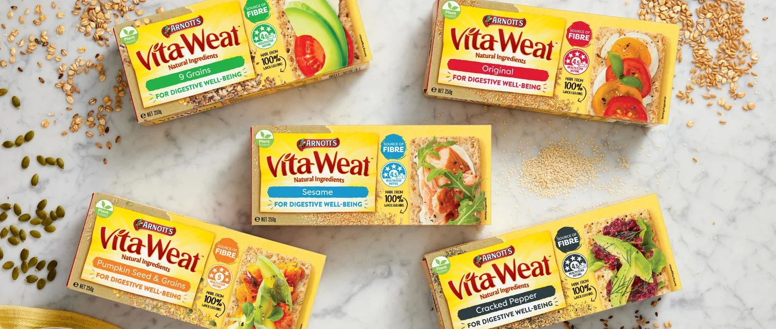Hero Image Recipe Article - Lunch Recipes for Digestive Well-being with Arnott's Vita-Weat