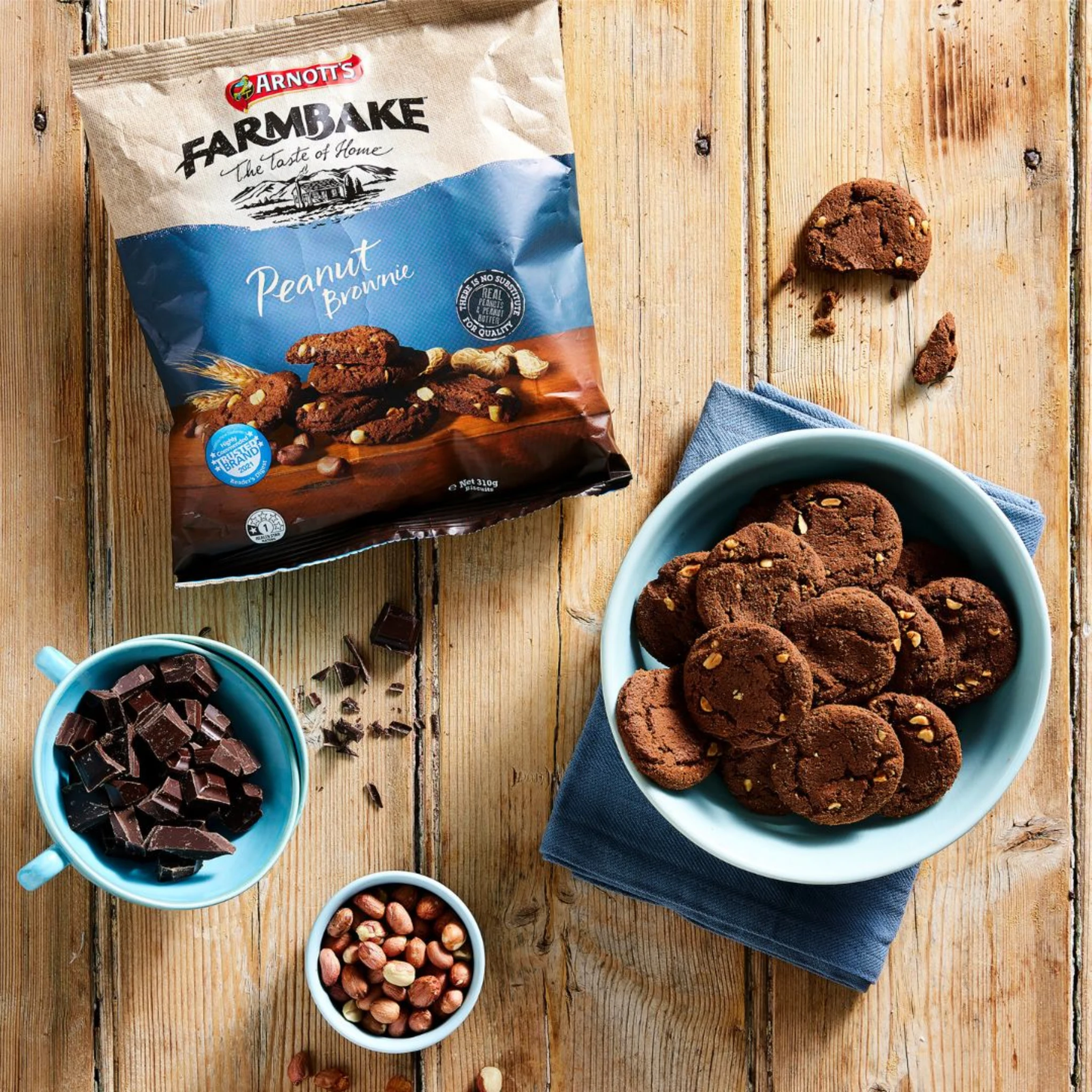 Farmbake Peanut Brownie