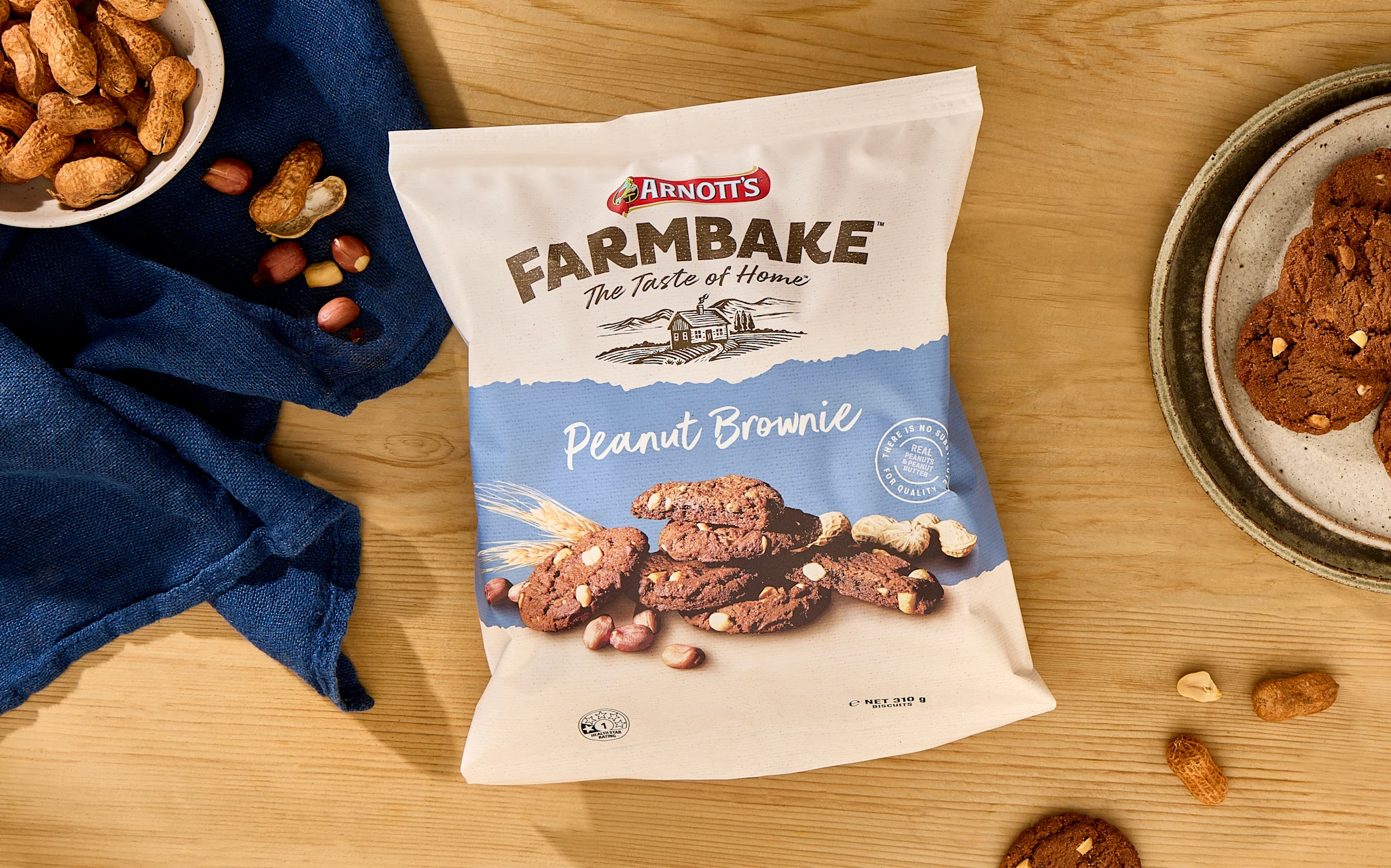 Farmbake Peanut Brownie