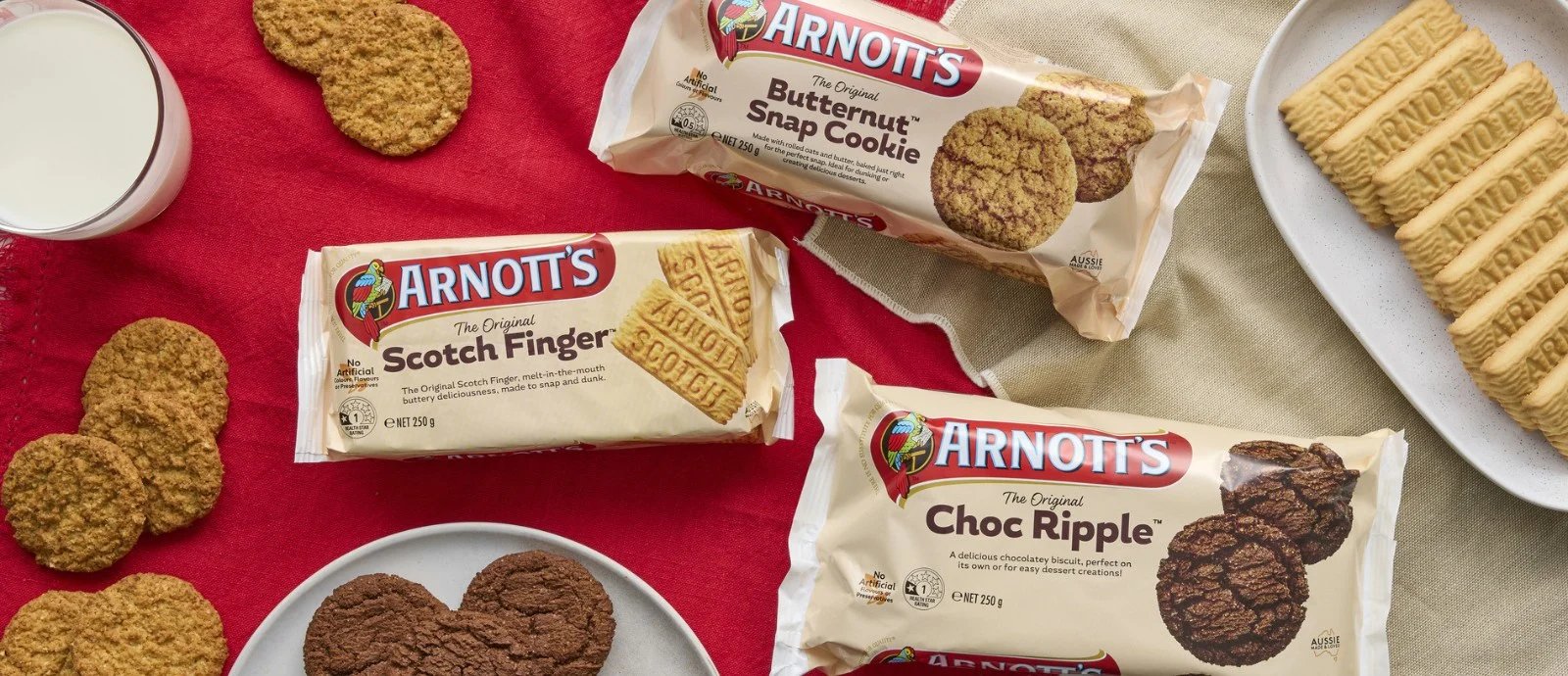 Hero Image Recipe Arnotts Biscuits > Sweet Biscuits
