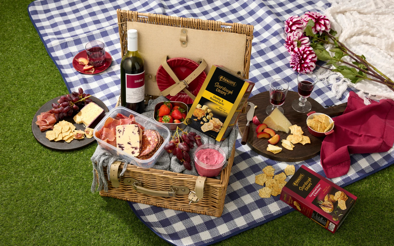 Range Shot for Arnott's Sourdough Crisps