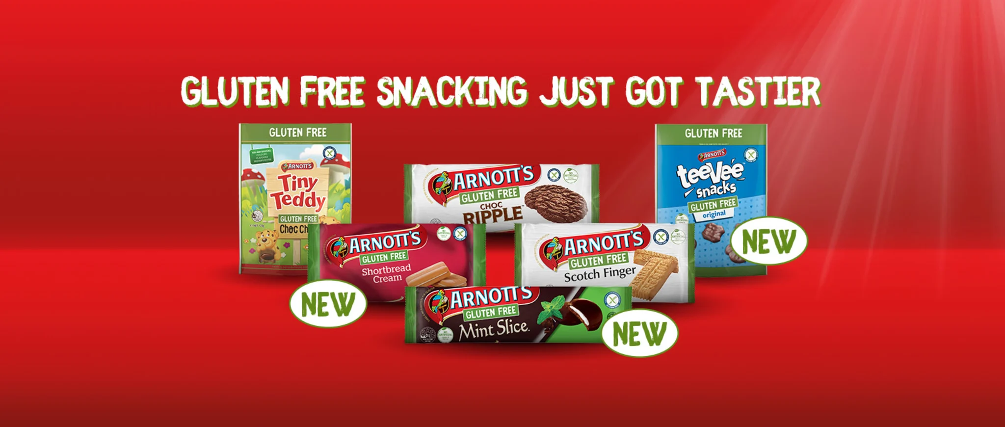Hero Image Recipe Article - Arnott's Launches Three New Gluten Free Favourites