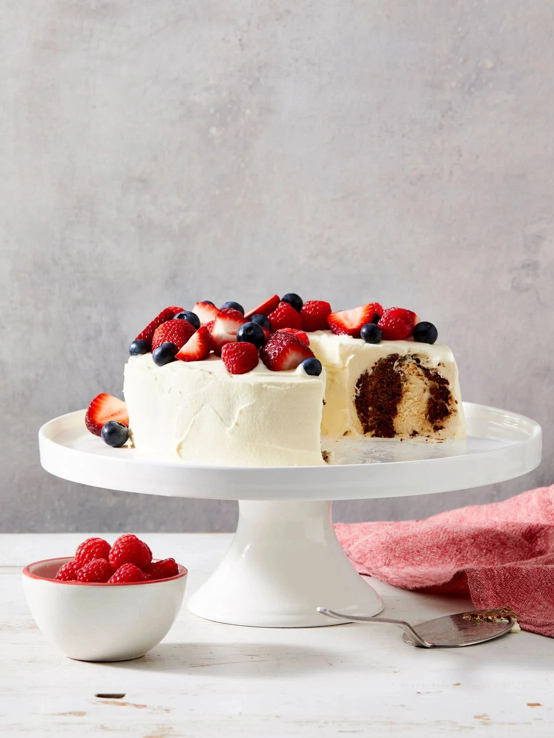 Hero Image Recipe  Arnott's Choc Ripple Cake