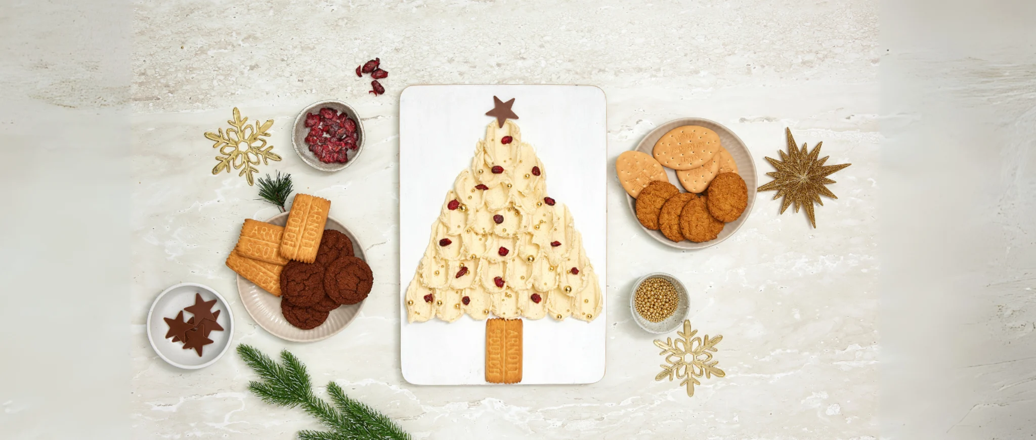 Hero Image Recipe Spiced Buttercream Tree