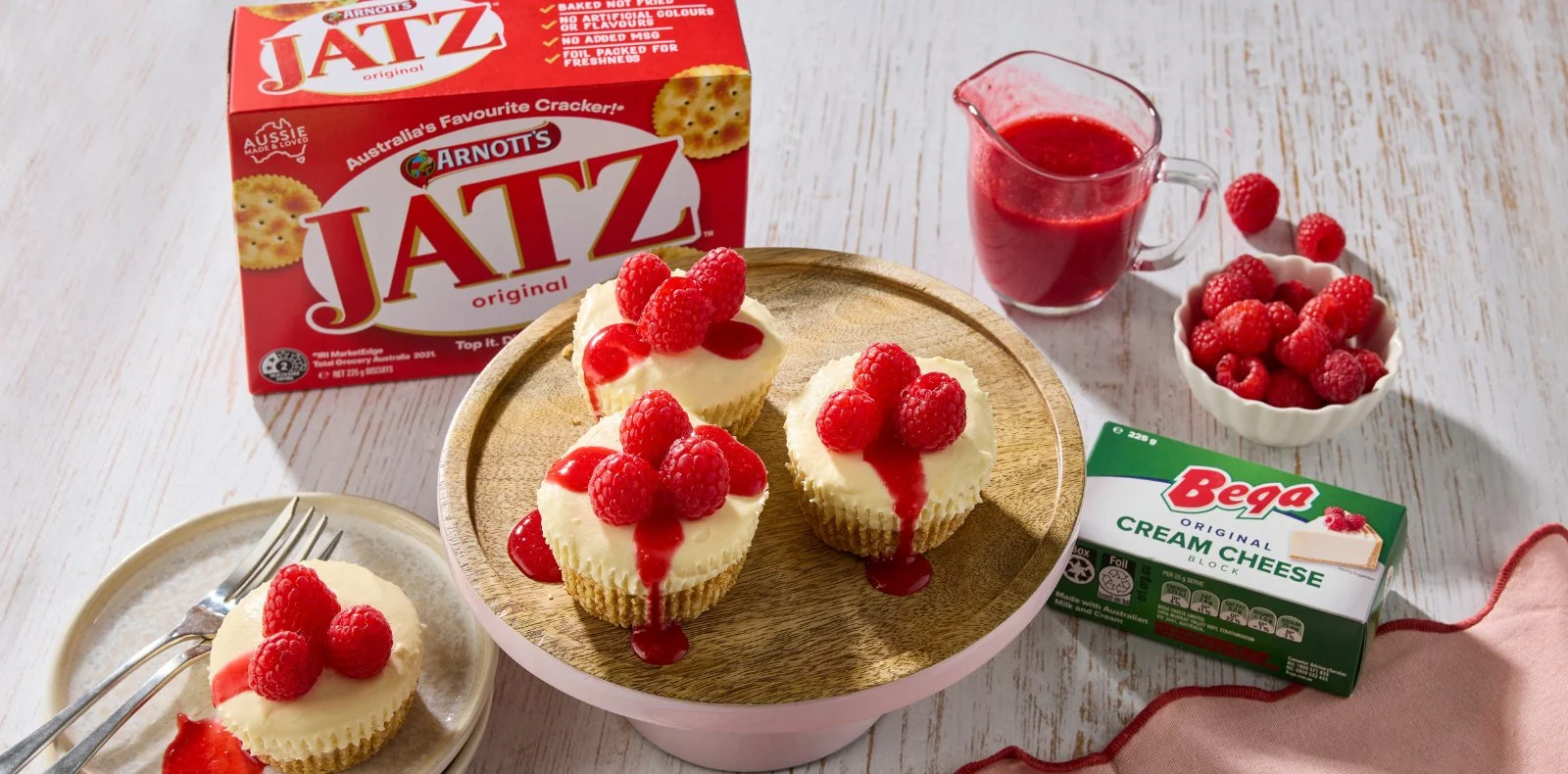 Hero Image Recipe No-Bake Jatz Cheesecake 