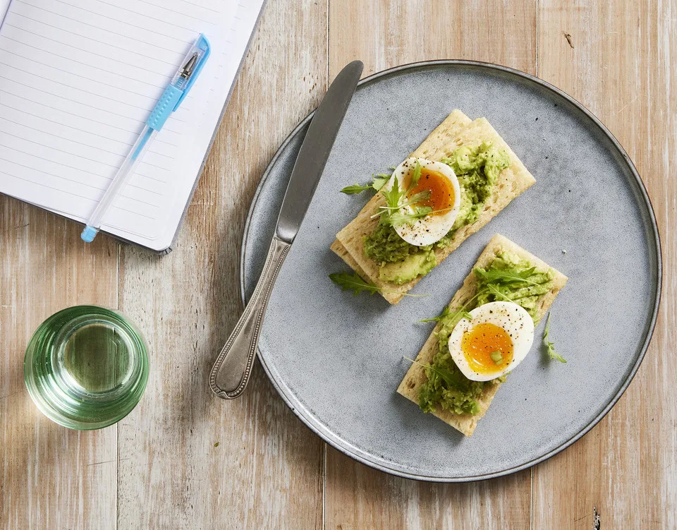 Hero Image Recipe Boiled Egg, Avocado and Rocket