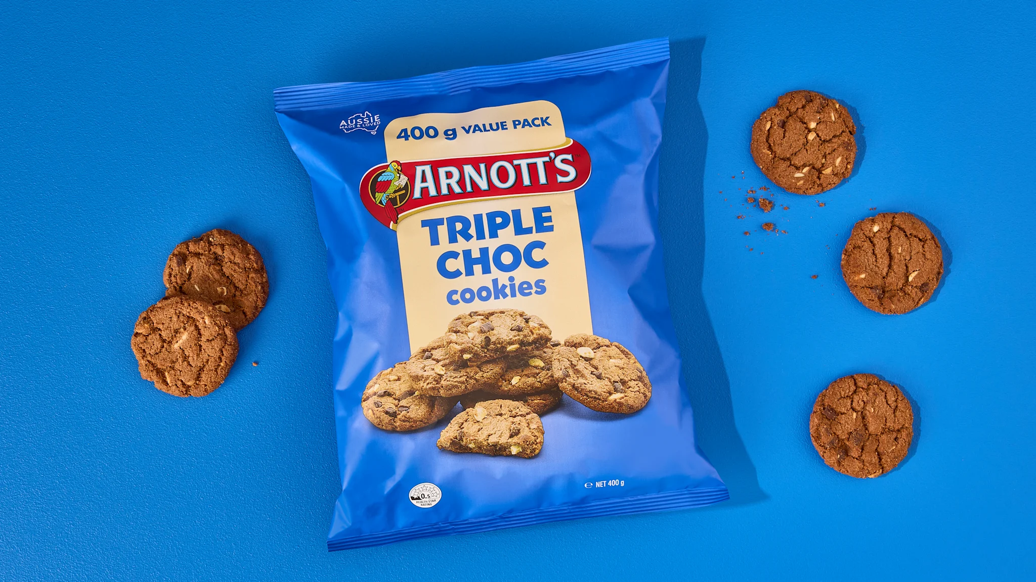 Hero Image Recipe Triple Choc Cookies Value Pack