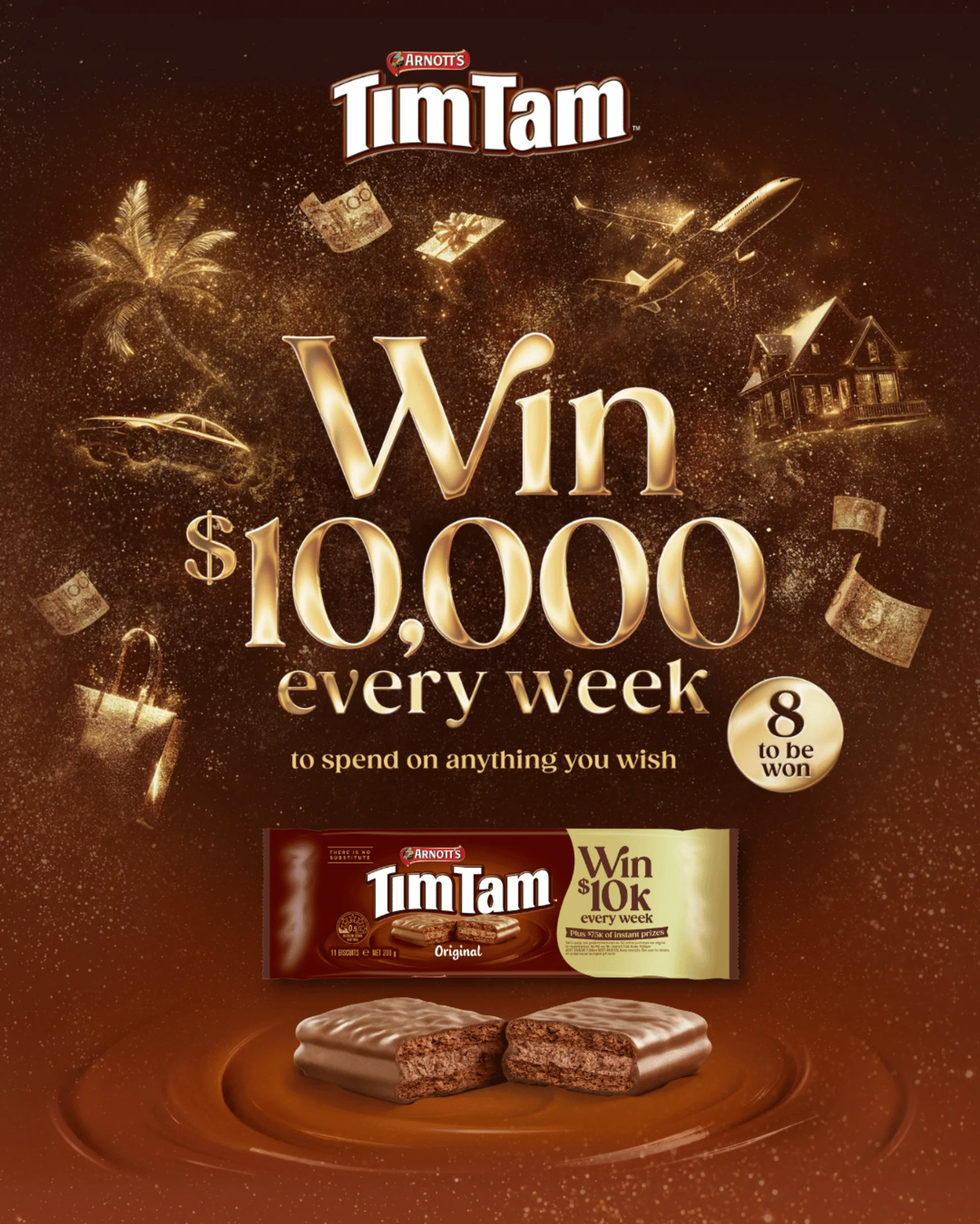 Tim Tam 2026 promo website hero image