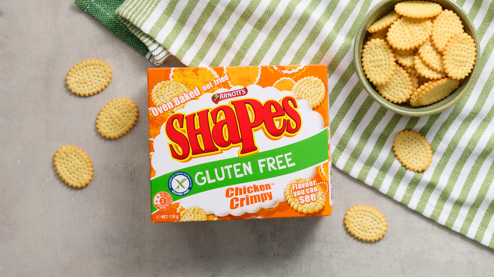 Hero Image Recipe Shapes Chicken Crimpy Gluten Free