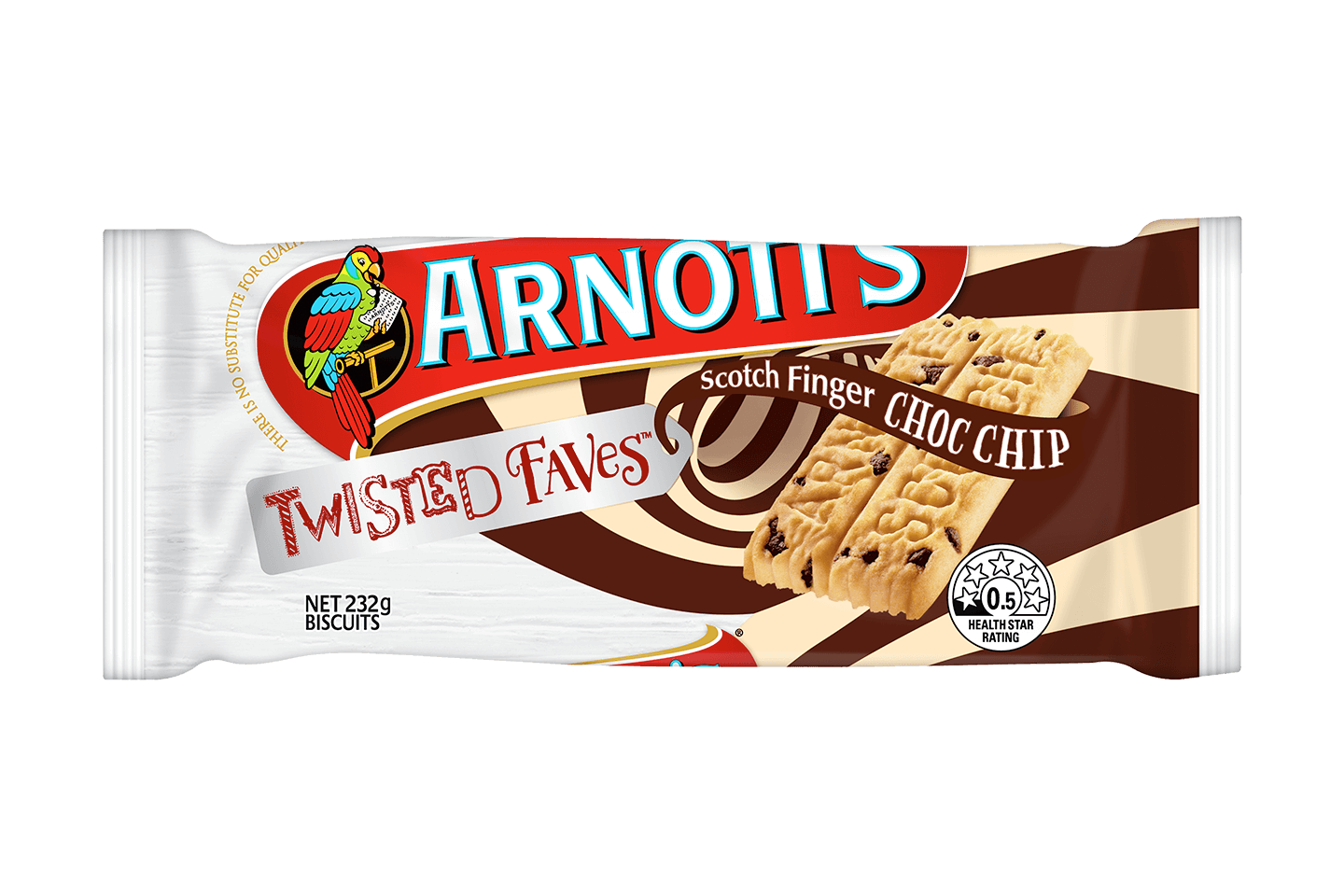 Twisted Faves Scotch Finger Choc Chip | Arnott's | Arnott's