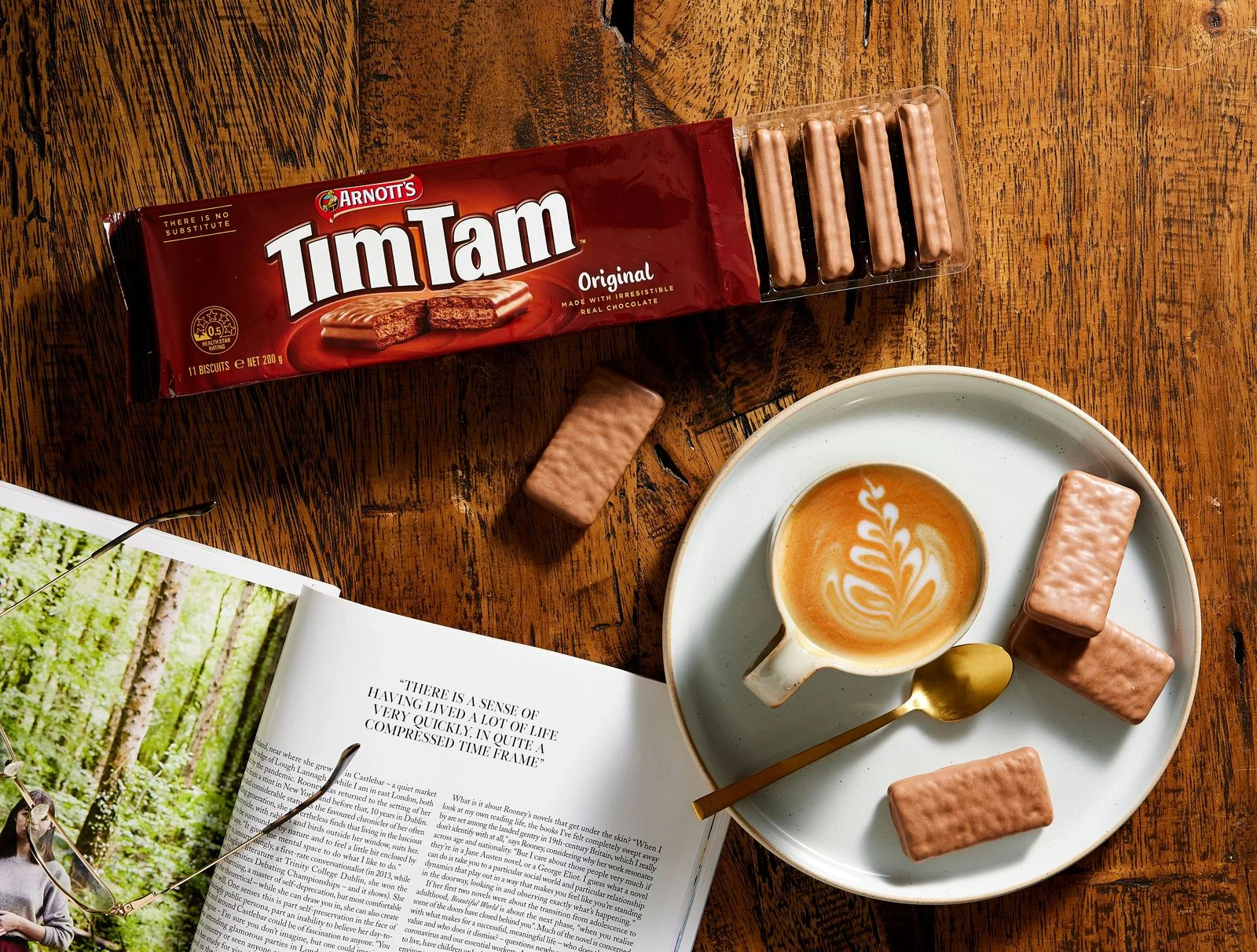  Tim Tam Chocolate Biscuits Coconut Cream