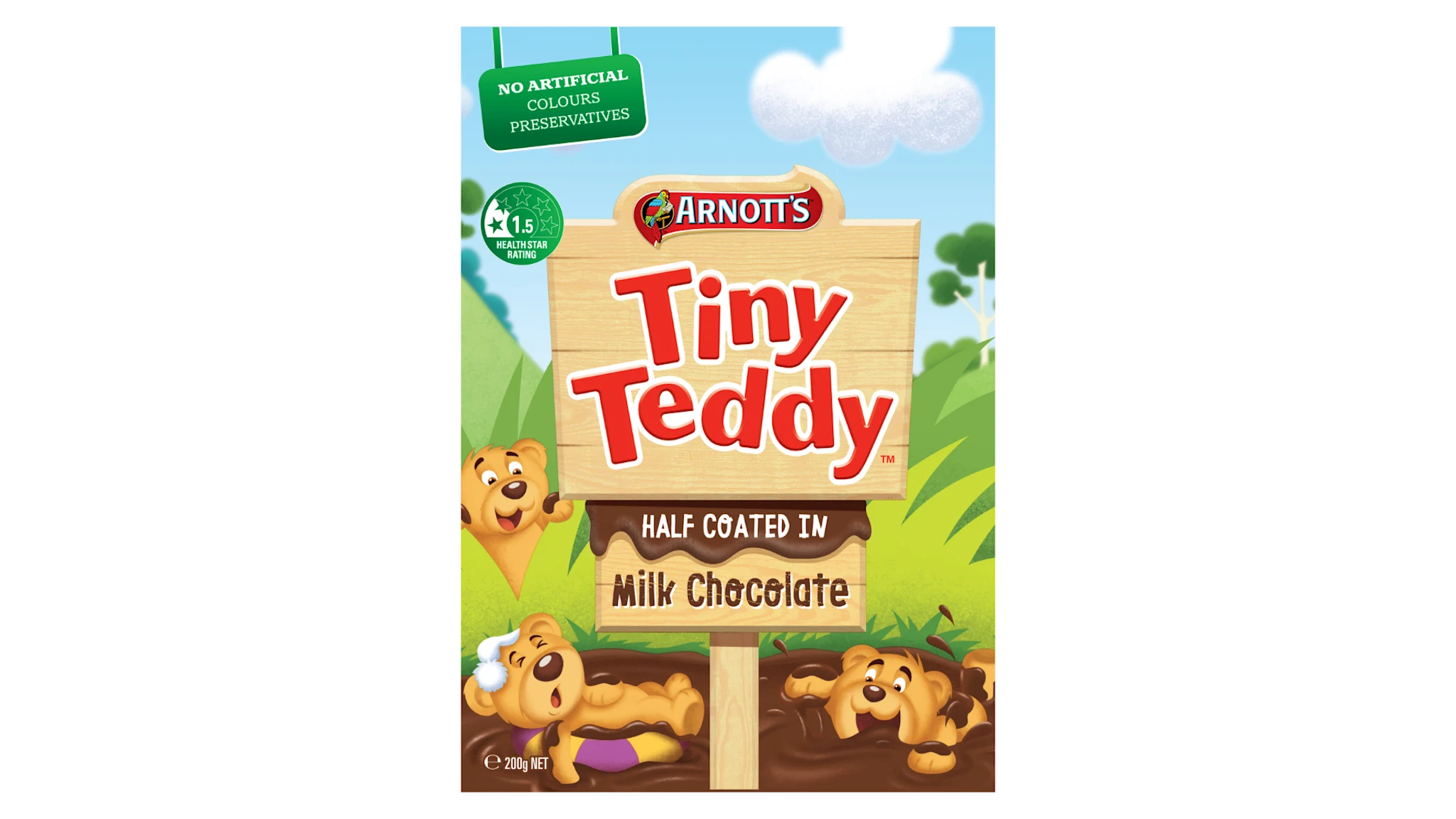Tiny Teddy Chocolate Half Coat