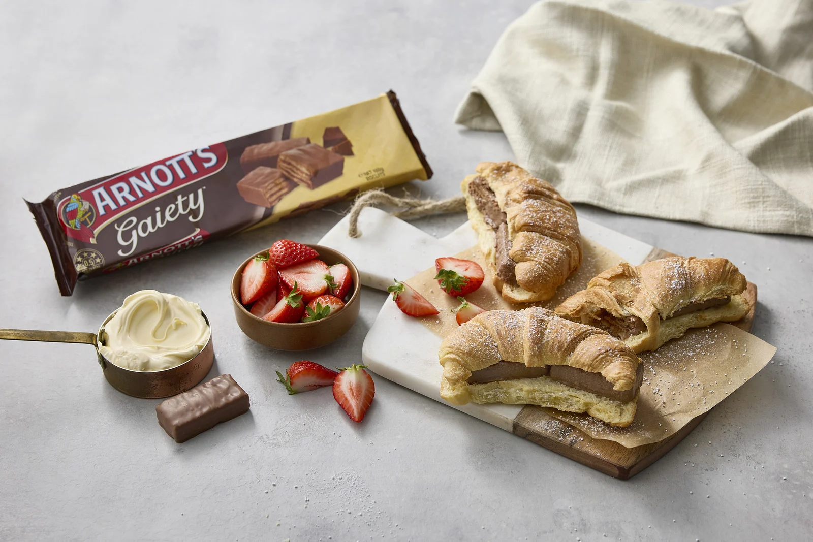 Hero Image Recipe Arnott’s Gaiety Croissant 