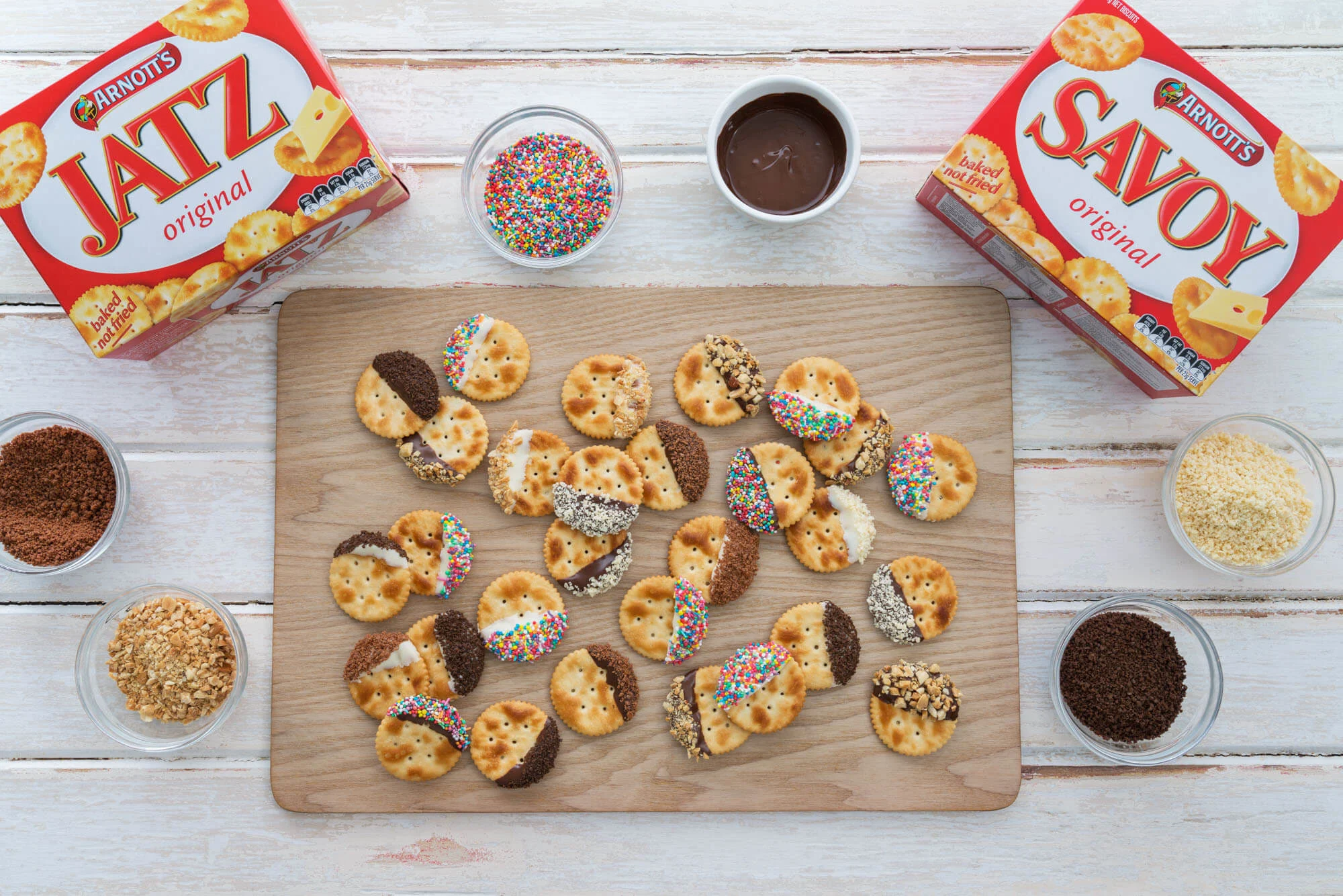 Hero Image Recipe Sweet and Salty Jatz featuring Tim Tam