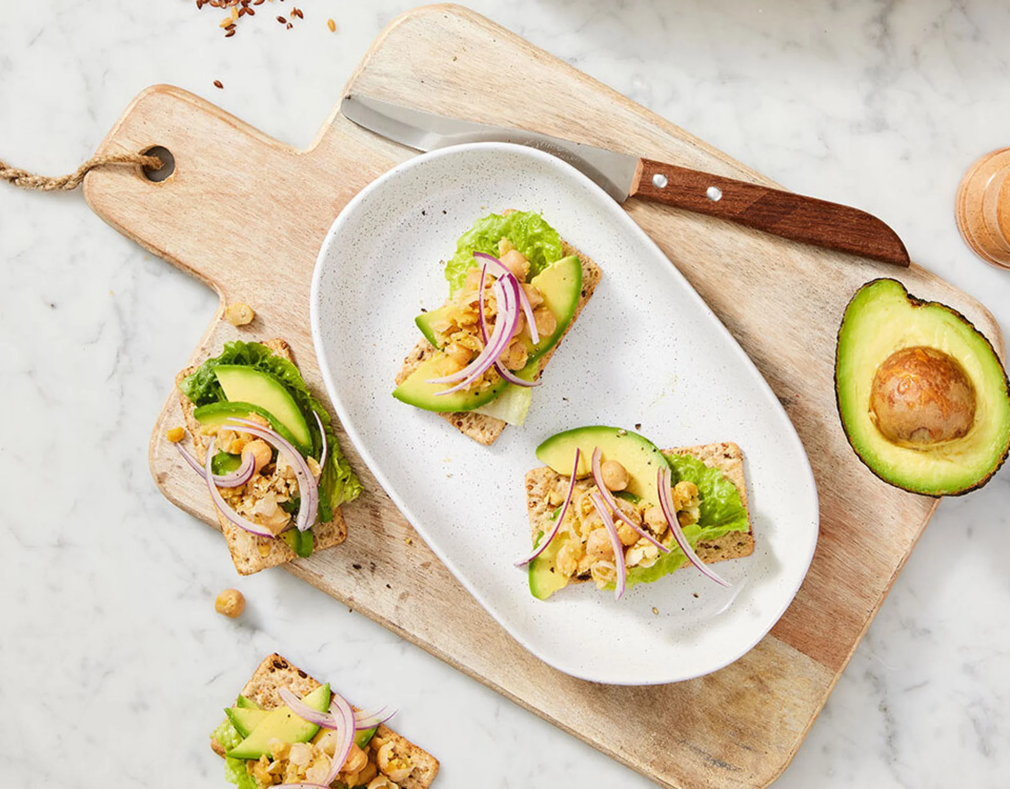 Hero Image Recipe Vita-Weat with Avocado & Chickpea Smash