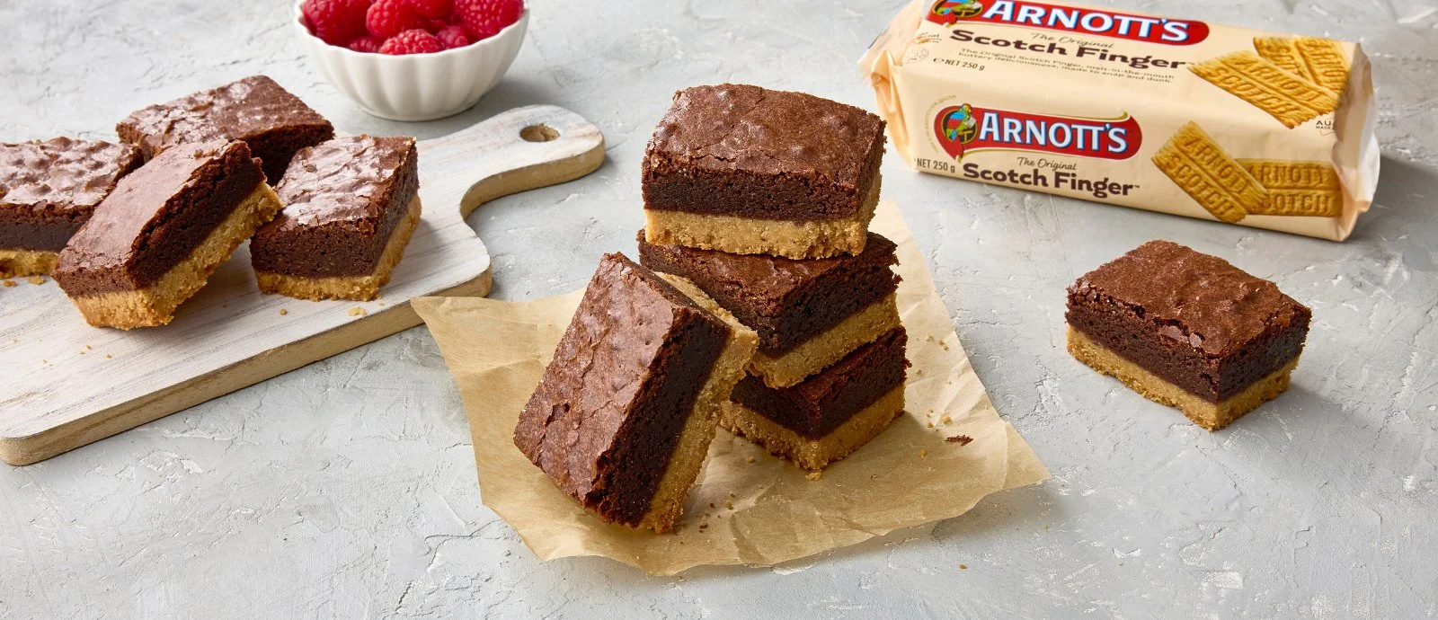 Hero Image Recipe Scotch Finger Brownie Bars