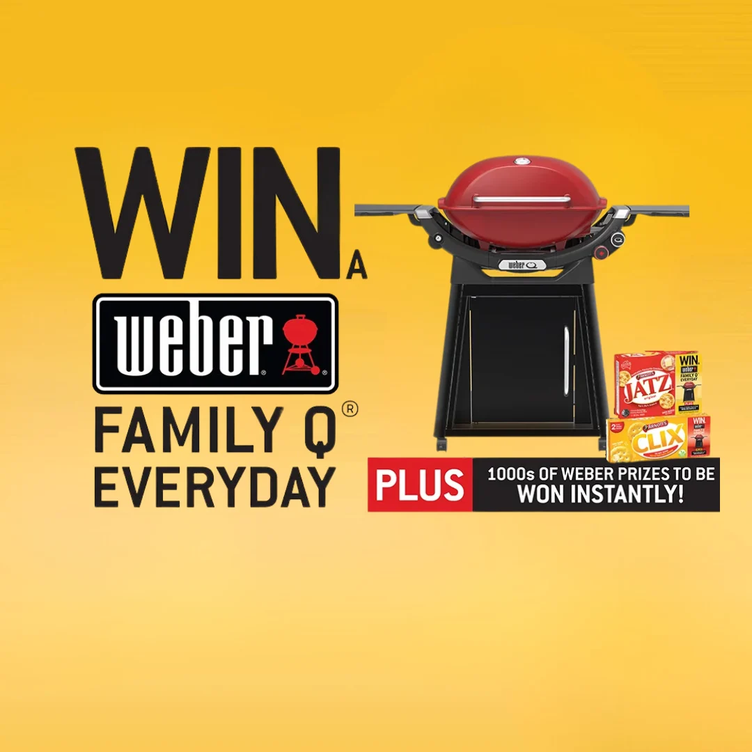 Win a Weber Family Q Everyday!