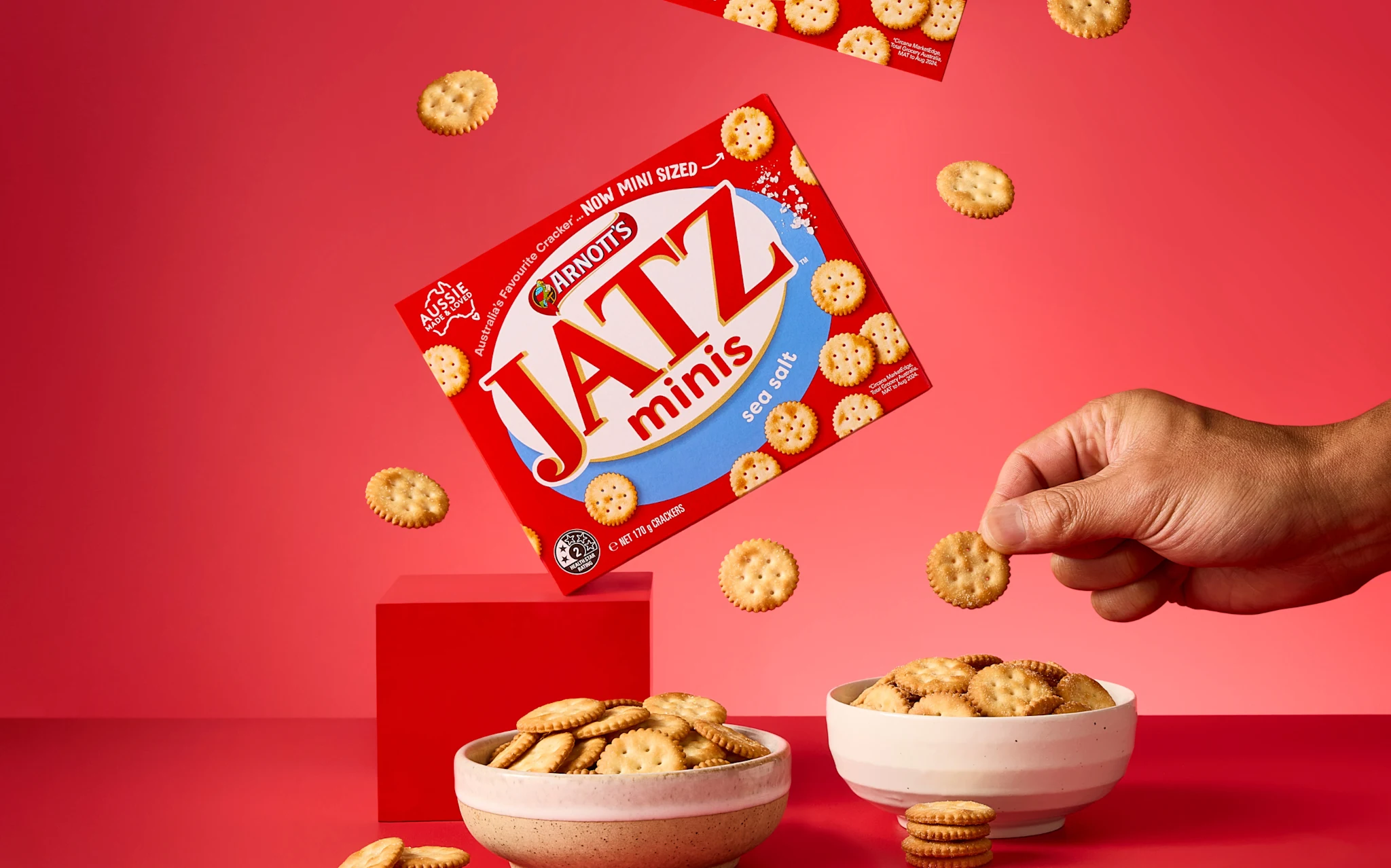 NEW Jatz Minis Sea Salt