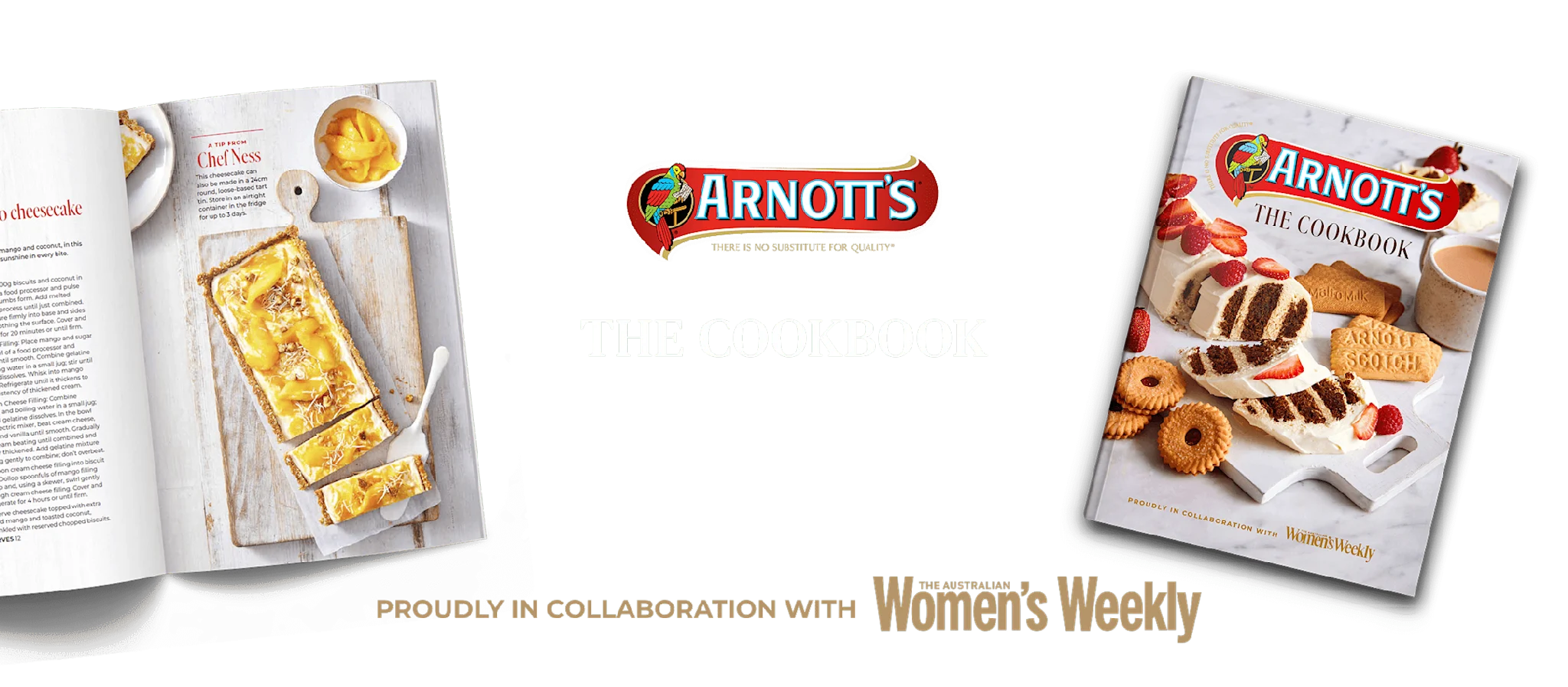 Arnotts Cookbook Header Image