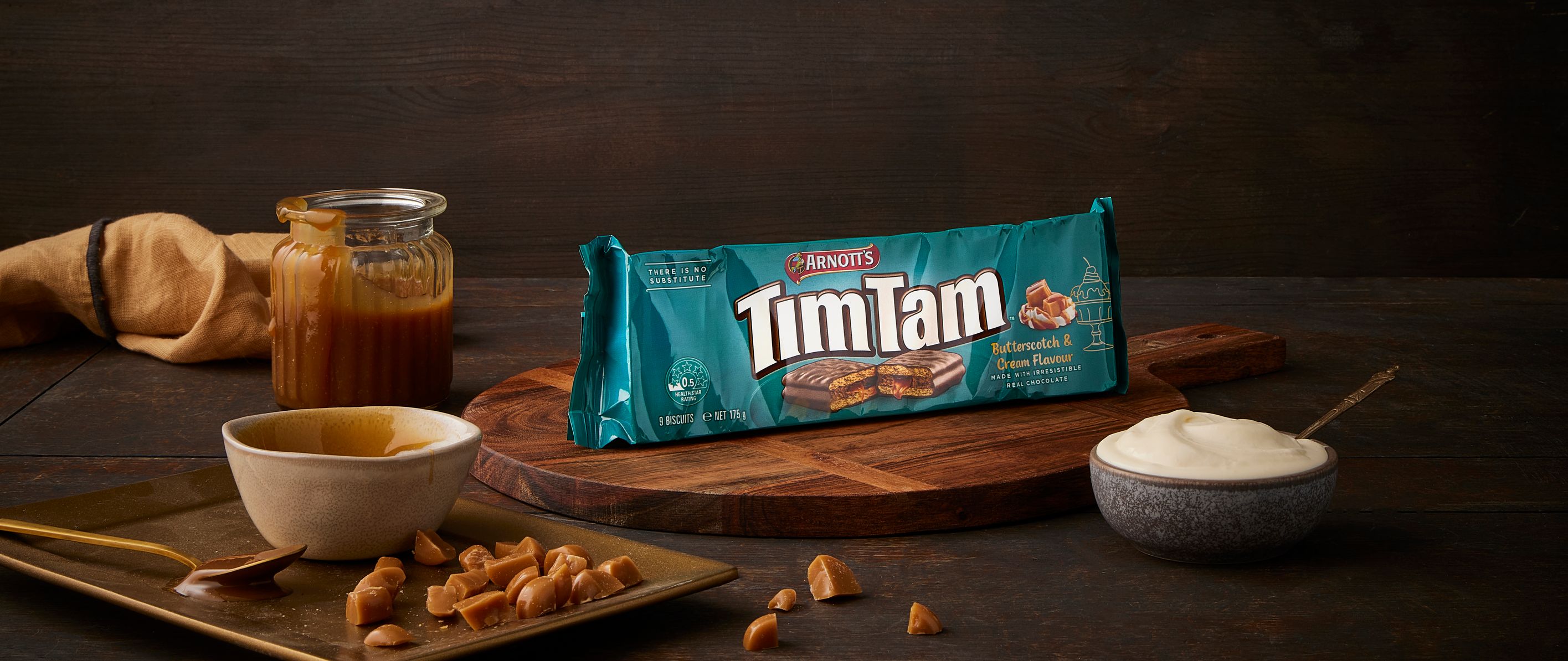 Image of Tim Tam Butterscotch and Cream