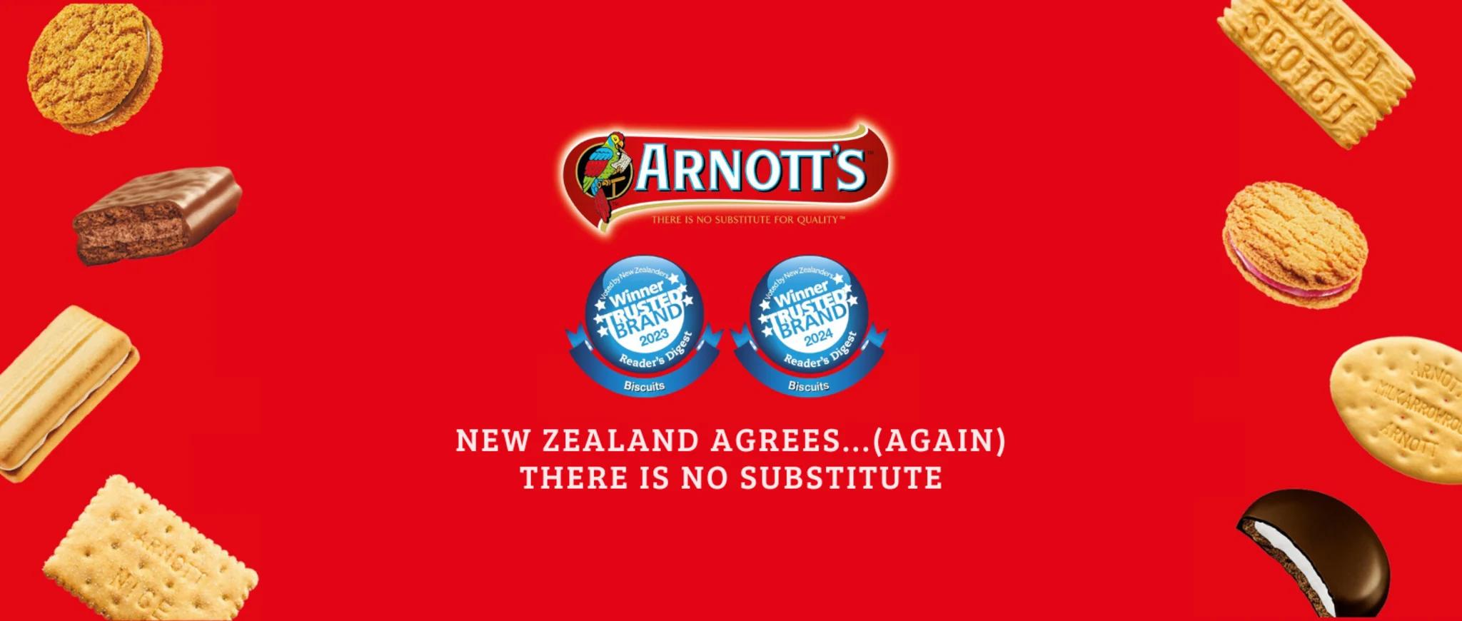 Hero Image Recipe Article - Arnott's Wins Reader's Digest Award.... AGAIN