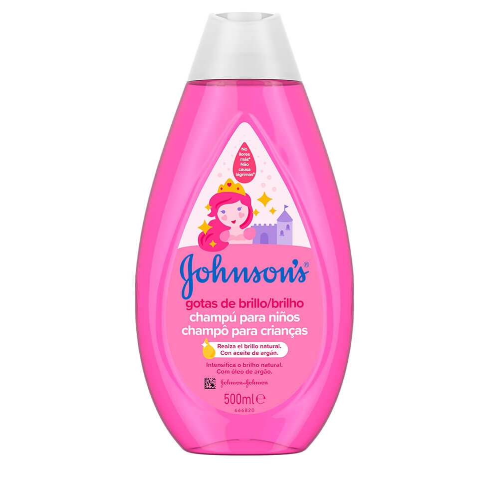 JOHNSON’S® Gotas de Brillo Champú para Niños