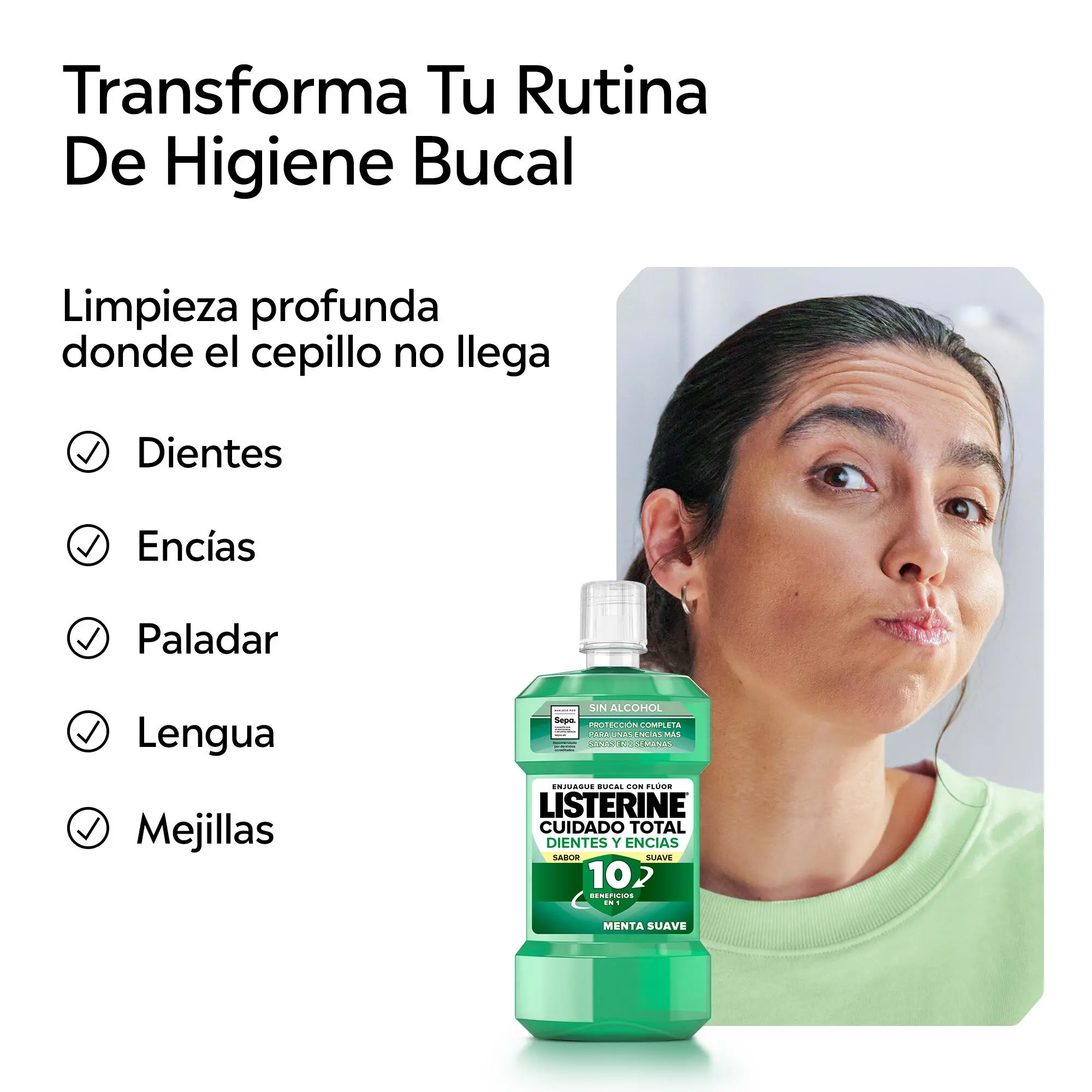 Enjuague Bucal LISTERINE® Protección Dientes Y Encías Sabor Suave - Image 5 - Listerine - es-ES