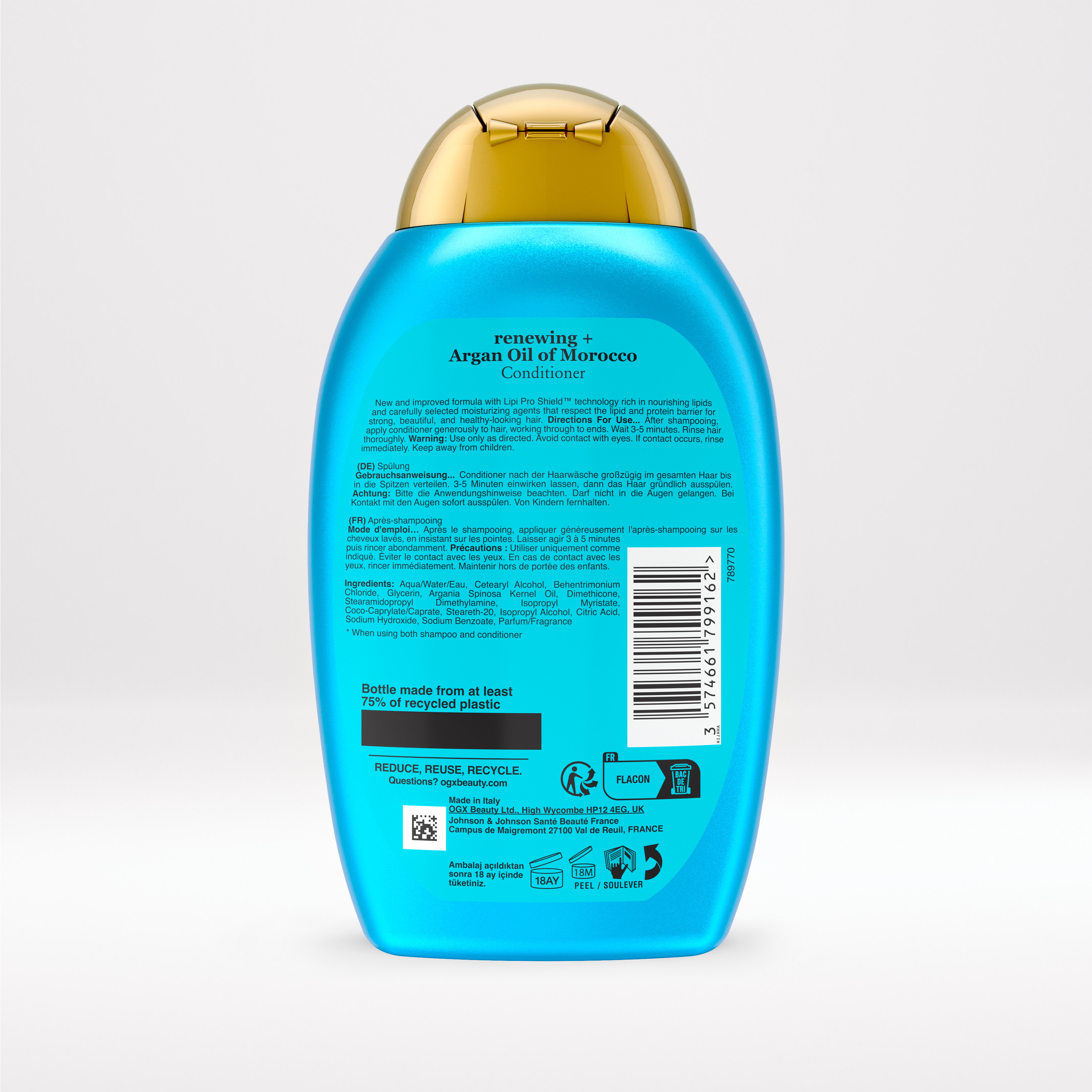 AOM Conditioner 13OZ 385ML beneficios producto OGX