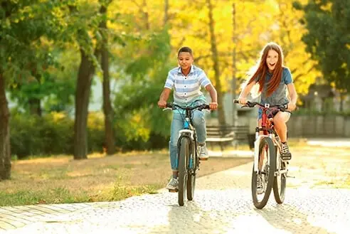 Imagen de una familia feliz