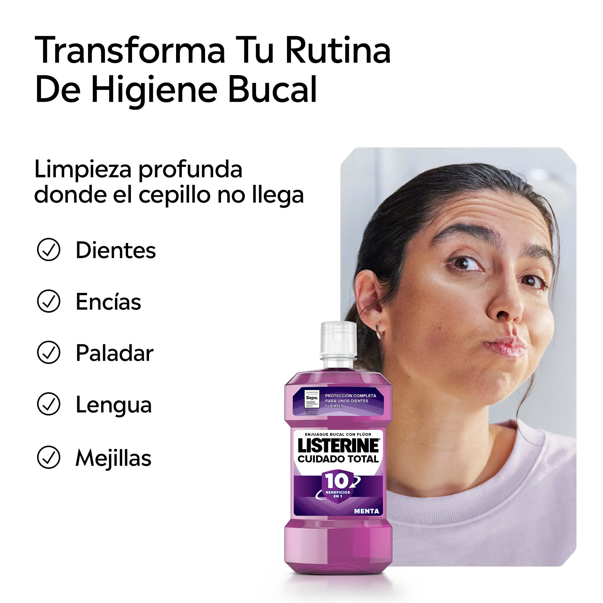Enjuague Bucal LISTERINE® Cuidado Total - Image 5 - Listerine - es-ES