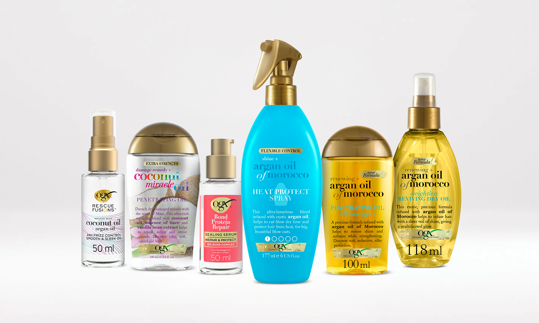 Bodega de productos para tratamientos OGX