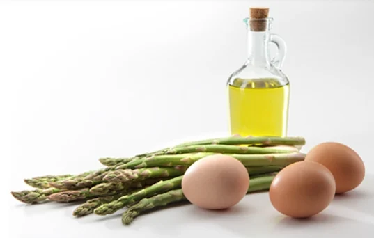 Tortilla de espárragos trigueros para adultos