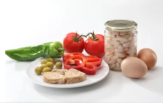 Judías blancas con verduras para embarazadas