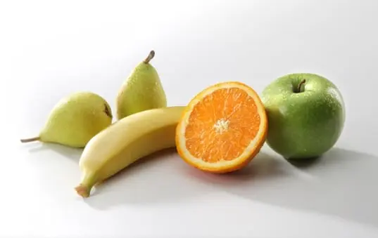 Papilla de frutas para bebés