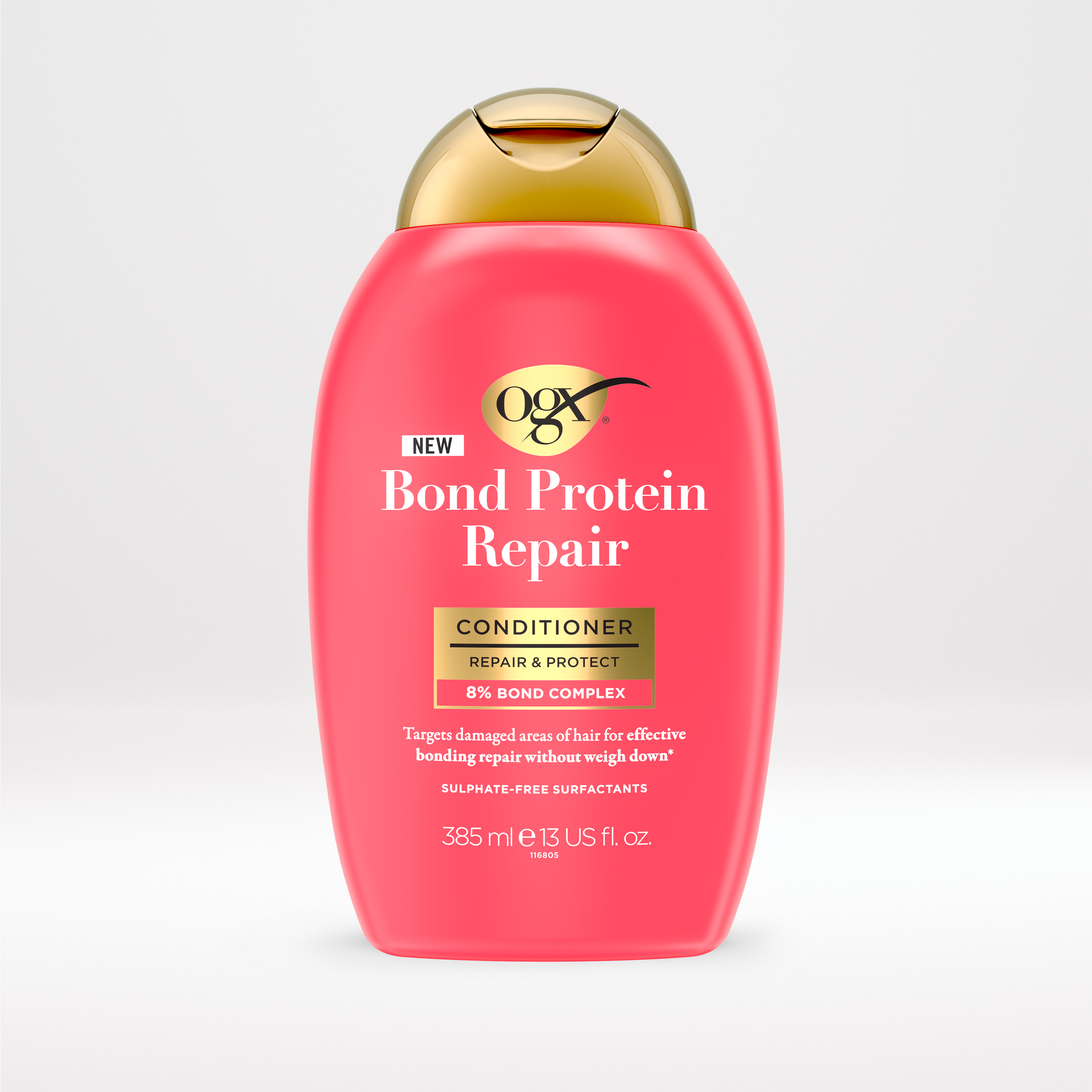 OGX ES Bond Repair Conditioner 385ml imagen frontal producto OGX
